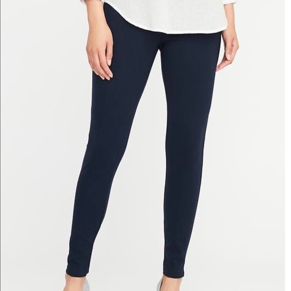 High Waisted Stevie Ponte-Knit Pants